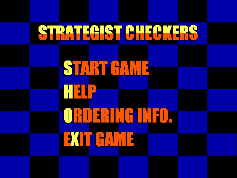 Strategist Checkers